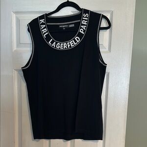 Karl Lagerfeld Black Women's Top